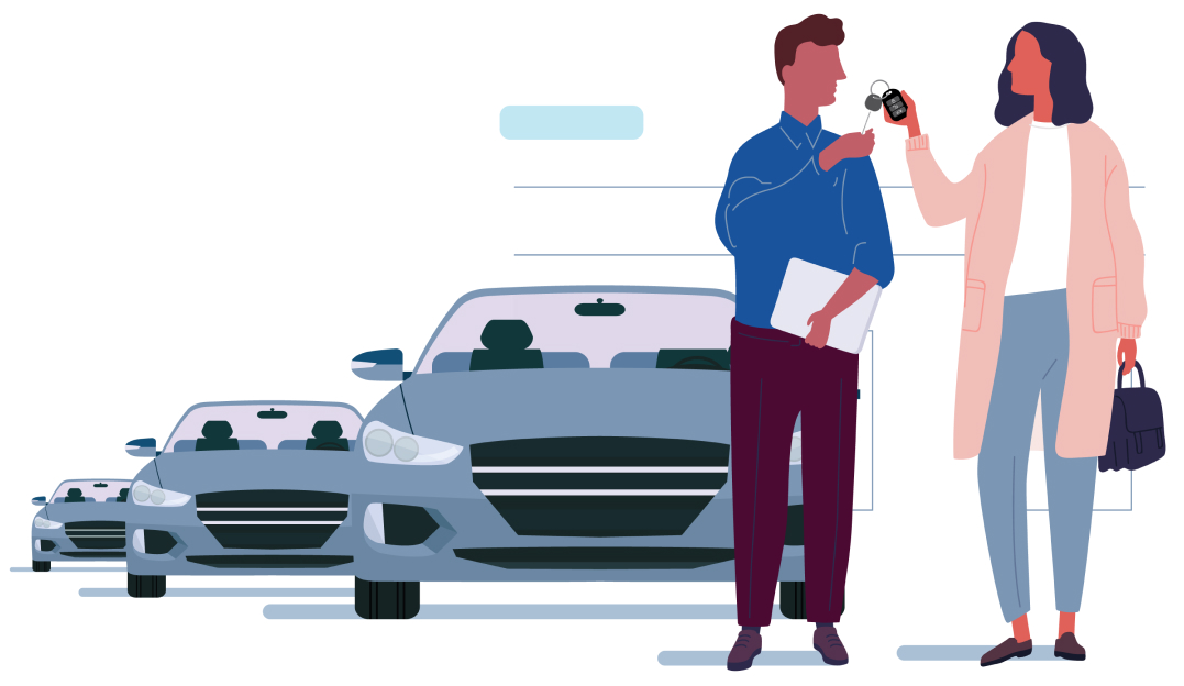 Receive Your Vehicle (handover illustration)